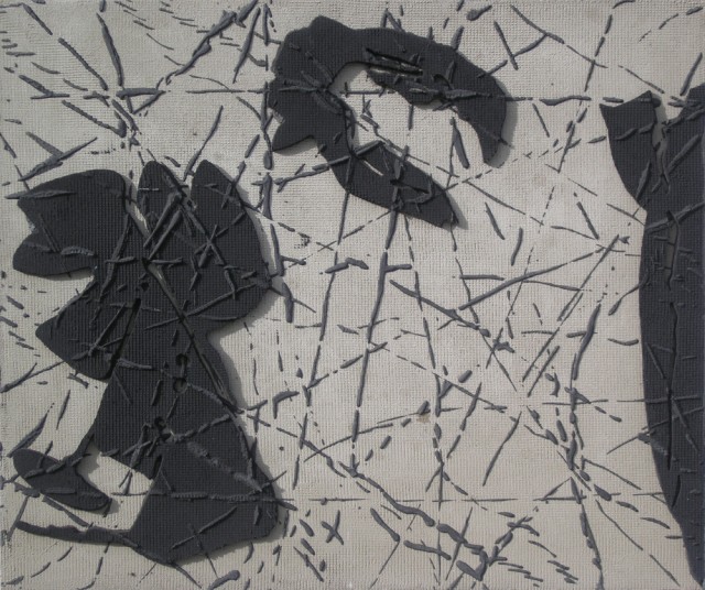 MIMEZE, serigrafie, 105 x 125 cm, 2015