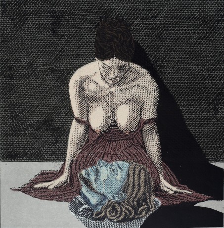Salome s hlavou Jana Křtitele,2011,47x47