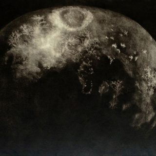 Láva | mezzotinta, 66 x 100 cm, 2013