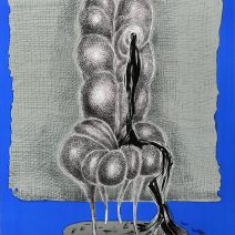 Xénia Hoffmeisterová - Zraněná,2019,litografie,80x60cm,náklad 100d