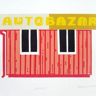 Autobazar, 24,5 x15,5 cm, 2014
