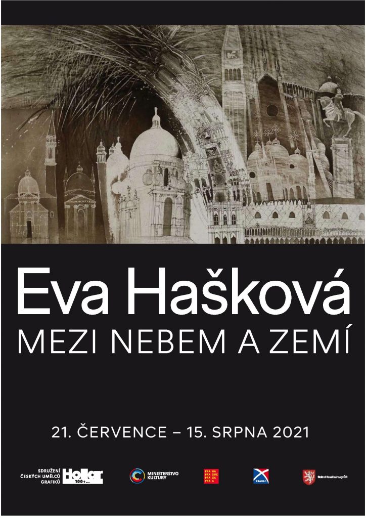 PLAKÁT Eva Hašková - Mezi nebem a zemí
