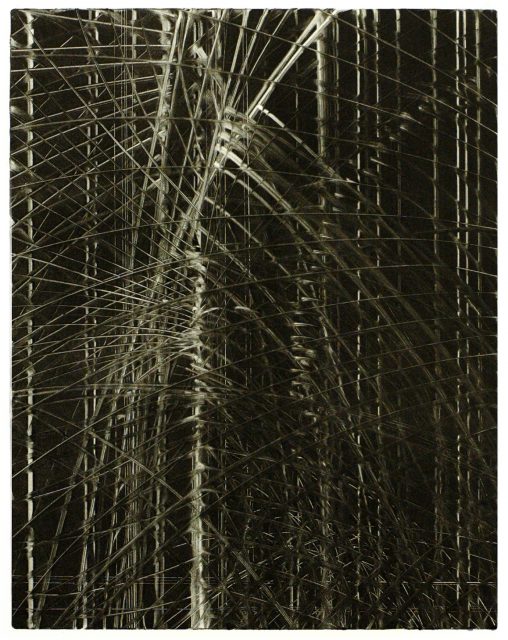 Les II, 2006, monotyp, papír, 55 x 43 cm